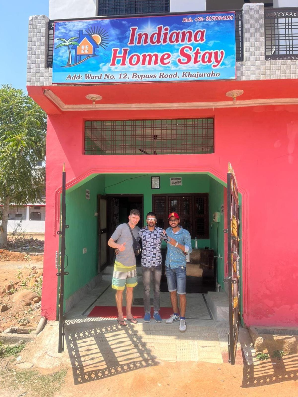 Indiana Home Stay Khajurāho Zewnętrze zdjęcie