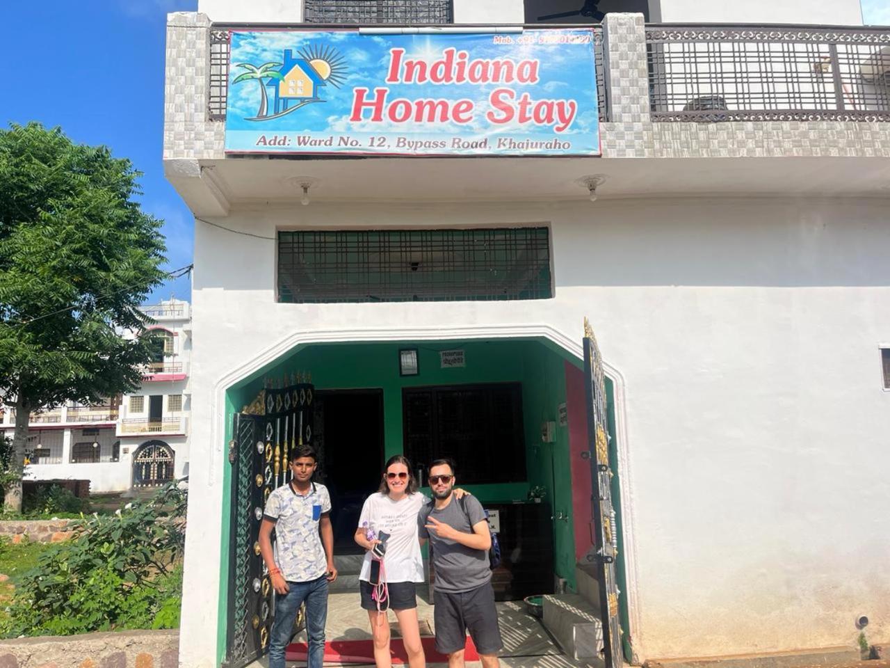 Indiana Home Stay Khajurāho Zewnętrze zdjęcie